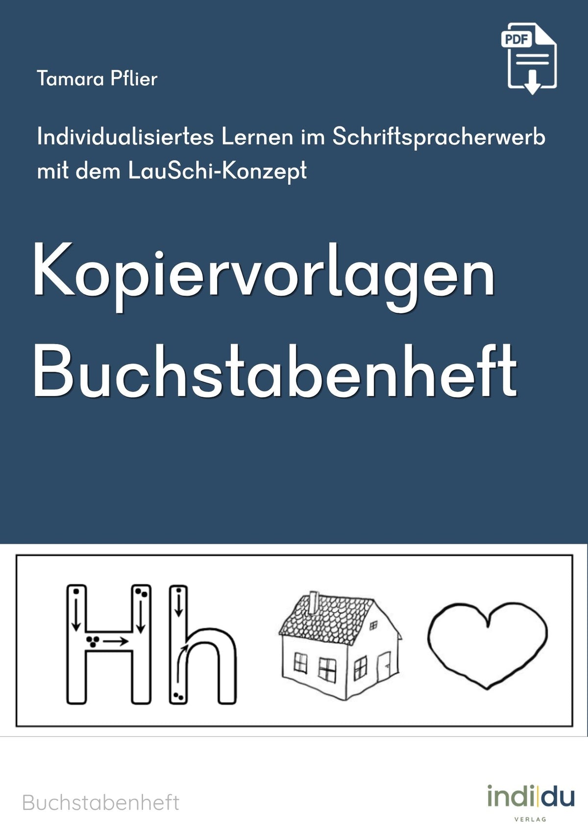Kopiervorlagen Buchstaben-Heft – Cover
