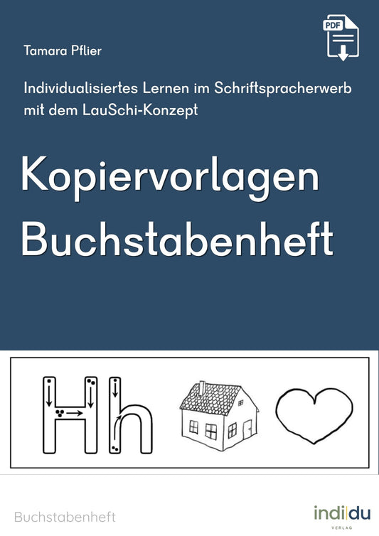 Kopiervorlagen Buchstaben-Heft – Cover
