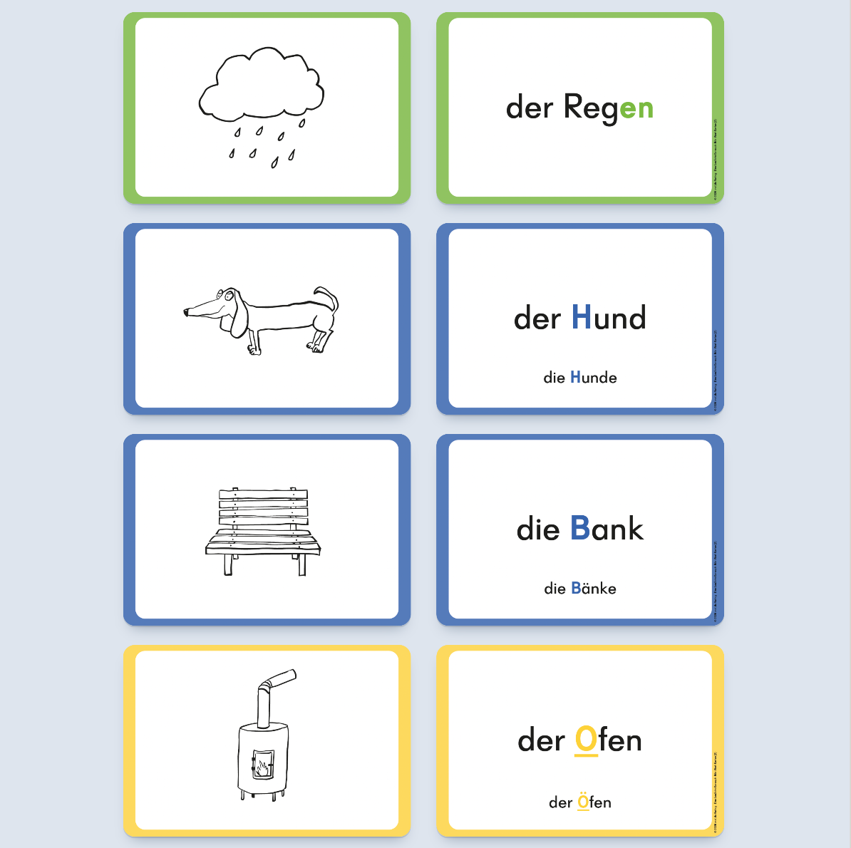 Bild-Wort-Karten LauSchi Box 1