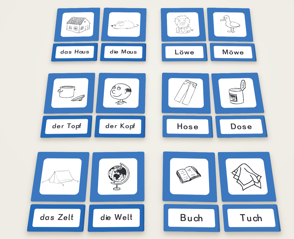 Reimkarten – Phonologische Bewusstheit & Erstlesen