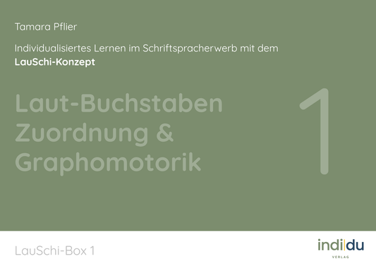 LauSchi-Box 1 – Graphomotorik & Buchstaben, Cover