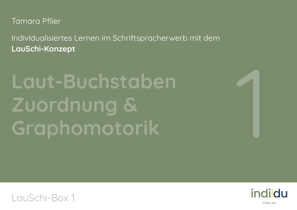 LauSchi-Box 1 – Graphomotorik & Buchstaben, Cover